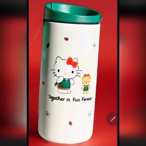 "NEW," Hello Kitty x Starbucks Collab Hot & Cold 16 oz Stainless Steel tumbler1